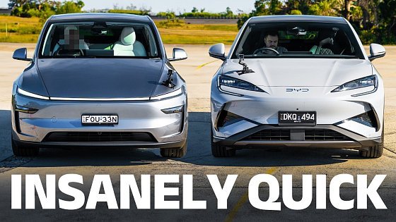 Video: DRAG RACE: Tesla Model Y dethroned by BYD Sealion 7