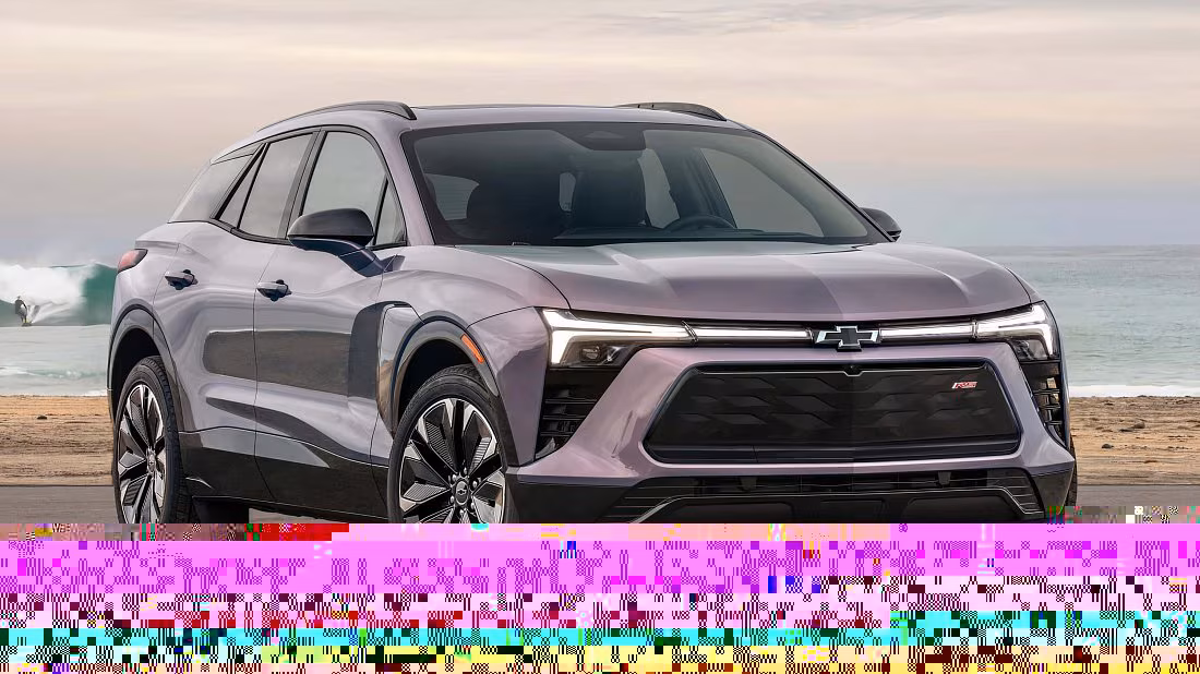 Chevrolet Blazer EV AWD (2023-…) front fascia, grille, headlights, bumper, exterior