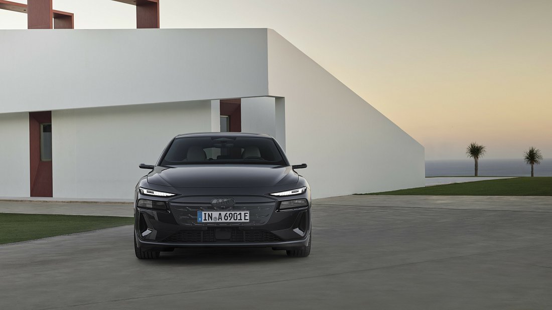 Audi A6 Avant e-tron Performance (2024-…) front fascia, grille, headlights, bumper, exterior