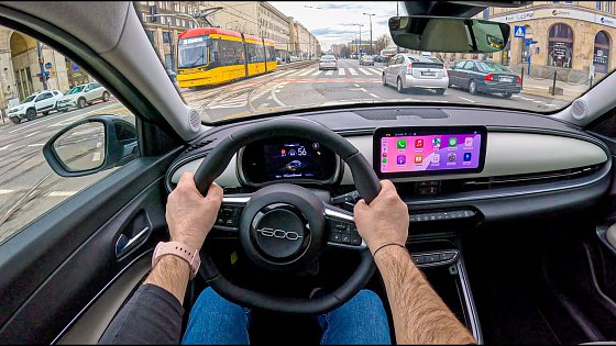 Video: NEW Fiat 600 La Prima 2025 (1.2 hybrid 100 hp) | POV Test Drive #2350 Joe Black