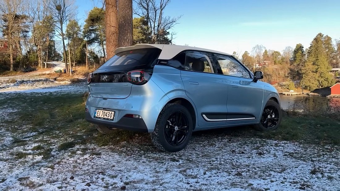 Dongfeng Box 42.3 kWh (2024-...) rear quarter, three-quarter view, diagonal, exterior