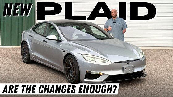 Video: New Tesla Model S Plaid Refresh Isn’t Much But It’s Just Right! My First Look & Drive