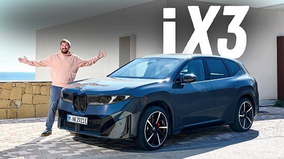Video: I Drive The BMW iX3 For The First Time! Deep Dive Nerd Details On The First Neue Klasse