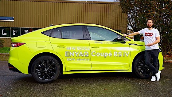 Video: 2023 Skoda Enyaq Coupe iV RS Review