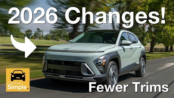 Video: 2026 Hyundai Kona Full Change List | No More N-Line, Big Packaging Changes