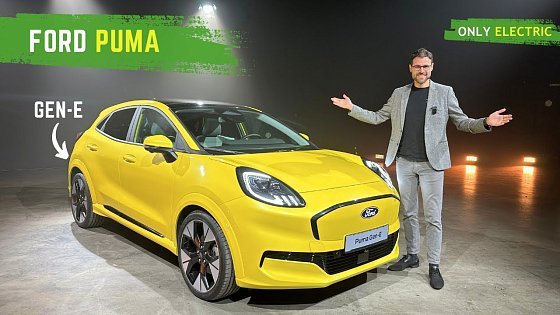 Video: Ford Puma 2025 - The electric Puma called "GEN-E"