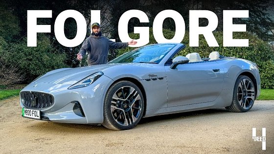Video: Maserati Grancabrio Folgore Review | First Impressions | 1,350 Nm