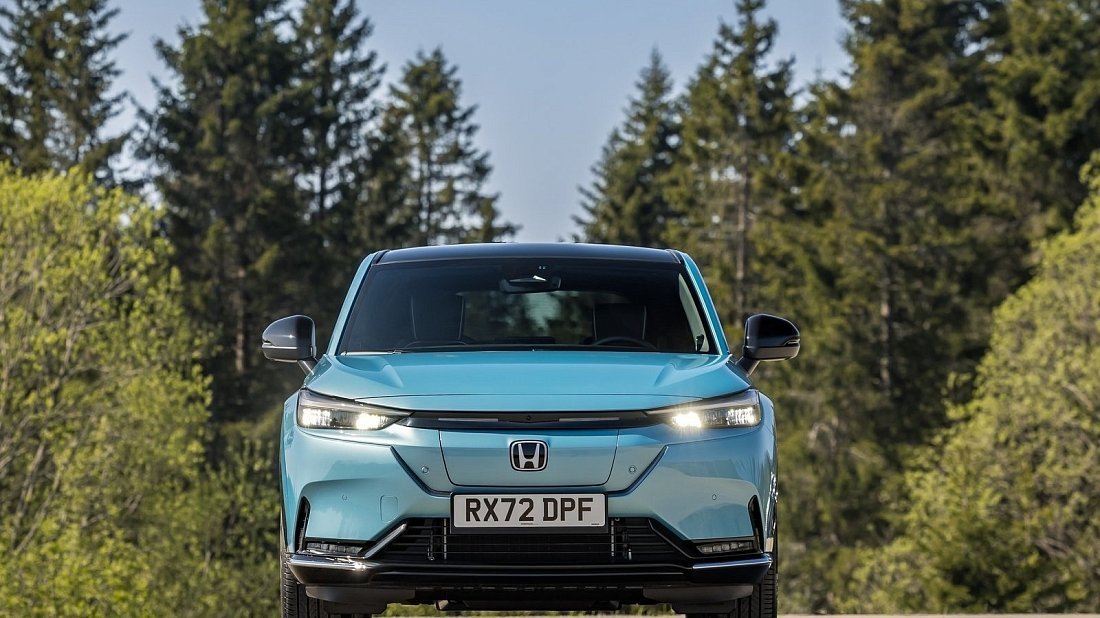 Honda eNy1 (2023-…) front fascia, grille, headlights, bumper, exterior