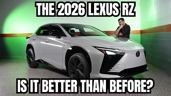 Video: Should You Buy a 2026 Lexus RZ? Is it Better Than Before?