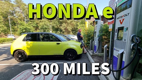Video: Honda E city electric car with me for the hottest day recorded. Real world range &amp; efficiency test!