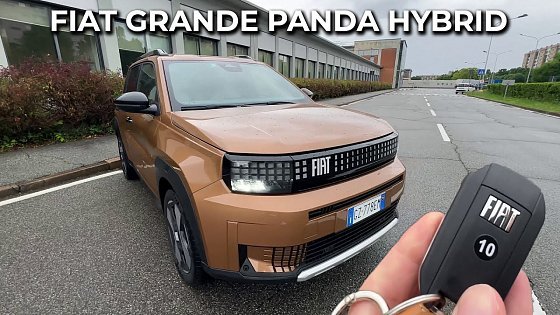 Video: Fiat Grande Panda Hybrid (2025) - POV Driving + Walkaround - Interior, Exterior 4K