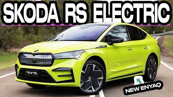 Video: Is the priciest Skoda yet a genuine fun machine? (Skoda Enyaq Coupe RS 2025 Review)