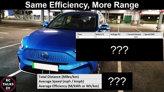 Video: Bigger Battery? MG ZS EV Long Range (Mk2) Range and Charging Test | KC Talks EV