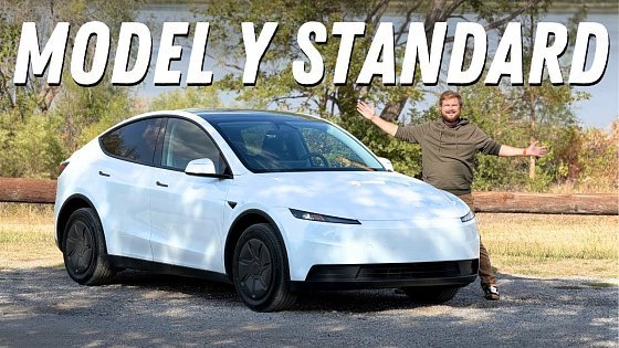Video: Tesla Model Y Standard Full Review! Just Get The Base Model 3
