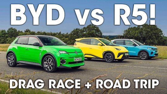 Video: NEW BYD Dolphin Surf vs Renault 5 vs Citroen eC3 review – what’s the BEST small electric car?