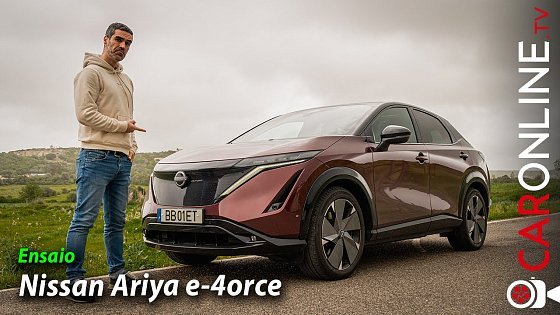 Video: NISSAN ARIYA melhor que o líder Tesla Model Y?