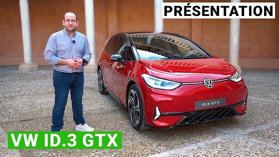 Video: Volkswagen ID.3 GTX : voilà la version sportive de la compacte électrique !
