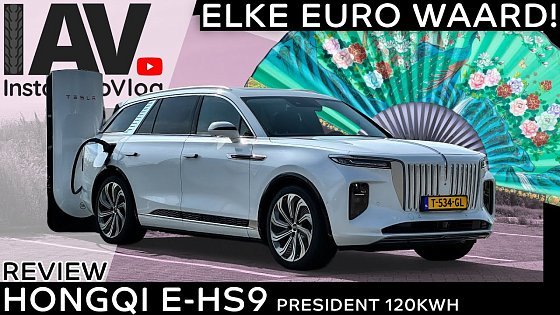 Video: De statige Hongqi E-HS9 is minstens zo 'goed' als een Rolls-Royce