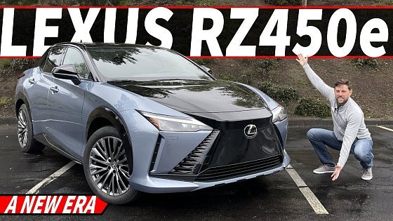 Video: *HANDS ON* The Future of Lexus Begins with the Electric 2023 RZ450e