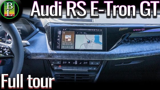 Video: Audi E-Tron GT Infotainment is better than Q4, worse than Q6