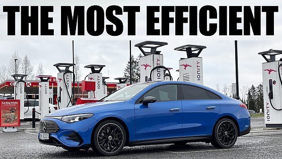 Video: Mercedes CLA 350 4MATIC | RANGE TEST 120KPH (75MPH) | HOW FAR WILL IT GO?