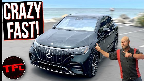 Video: Is the New Mercedes-AMG EQE SUV the Ultimate Midsize SUV? There's No Denying It's WICKED Fast!