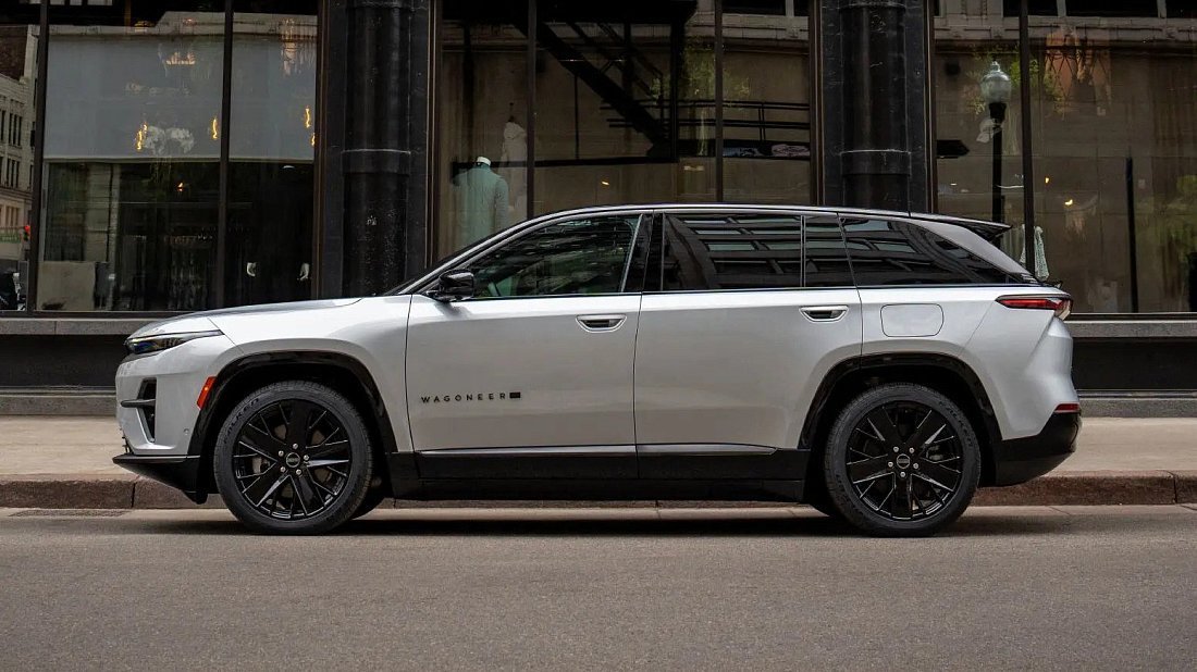 Jeep Wagoneer S (2024-…) side profile, silhouette, doors, wheels, exterior