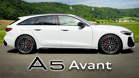 Video: 2025 Audi A5 Avant Quattro (e-hybrid) Walkaround | Sound | Drive