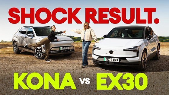 Video: Volvo EX30 vs Hyundai Kona Electric: Result Shock! | Electrifying.com