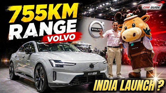 Video: 755KM Range in this Volvo ES90 ⚡️ Super Fast Electric Sedan ⚡️ New EV in India ??