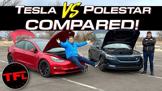 Video: COMPARED: Is The New 2024 Polestar 2 Better Than The Tesla Model 3?