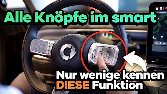 Video: smart #1 & #3: ALLE Knöpfe und ihre Funktionen erklärt | NIEMAND kennt sie alle!