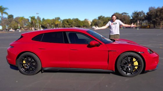 Video: The 2025 Porsche Taycan GTS Sport Turismo Is the Coolest Electric Car