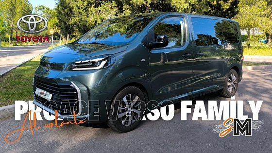 Video: Al volante del Toyota Proace Verso Family Advance 2025 ¿La furgoneta ideal para viajar en familia?