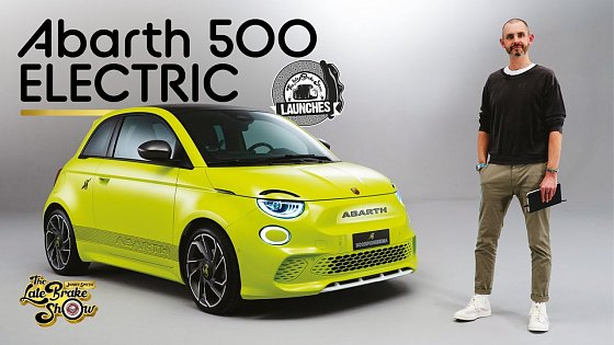 Video: New EV ABARTH 500e : 1st look at Fiat's feisty electric hot hatch
