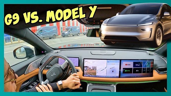 Video: Vom Tesla Model Y zum XPeng G9 – erster Autobahn-Test & Autopilot-Check