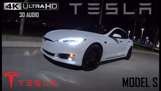 Video: 2021 Tesla Model S Long Range Plus | 4K 60 FPS | POV | Night Test Drive | Binaural Audio