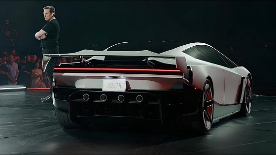 Video: All New 2028 Tesla Roadster can Fly - World Premiere and First Look