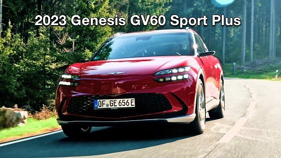 Video: 2023 Genesis GV60 Sport Plus in Mauna Red & Features