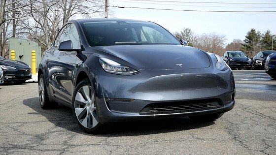 Video: 2021 Tesla Model Y Long Range Review - Walk Around and Test Drive