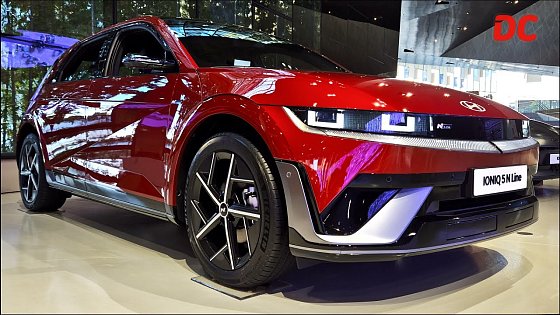 Video: 2025 Hyundai IONIQ 5 N Line Facelift, Ultimate Red Metallic: 4K Exterior & Interior Detail Cut #DCUT