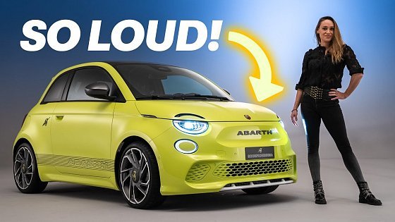 Video: NEW Abarth 500E: The LOUDEST Electric Car! 4K