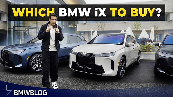 Video: Which BMW iX Should You Buy? iX 45 vs. iX 60 vs. iX M70 Full Comparison!