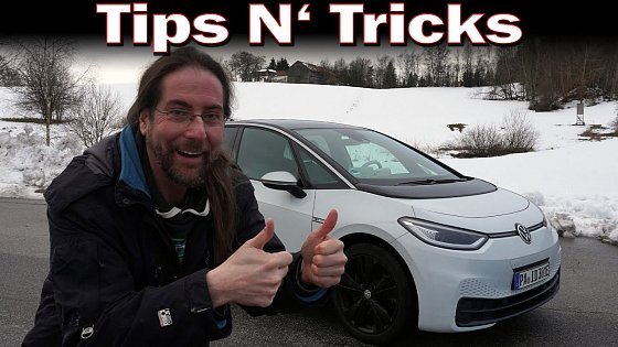 Video: VW Id.3 - Tips and Tricks