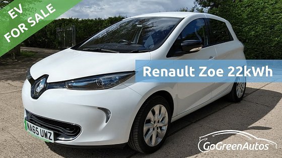 Video: SOLD: Renault Zoe 22kWh R240, only 19k miles.