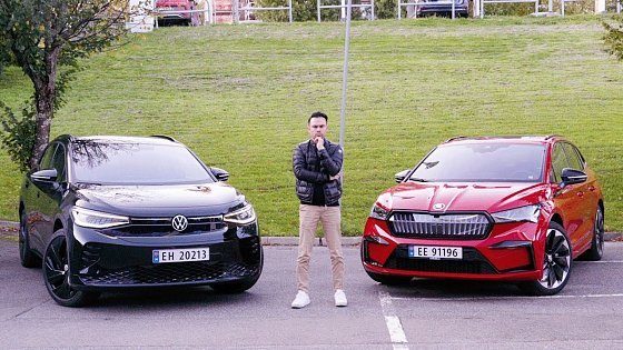 Video: VW ID.4 GTX vs Skoda Enyaq 80x | RANGE TEST