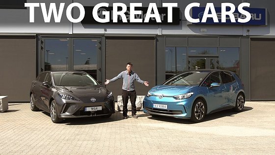 Video: VW ID3 Pure vs MG4 64 kWh side-by-side comparison