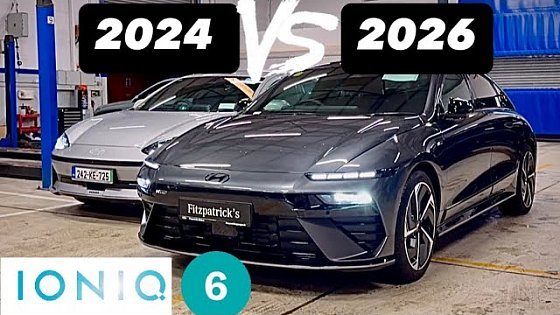Video: 2026 84kWh Ioniq6 detailed comparison to 2024 