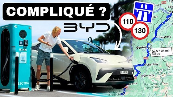 Video: BYD Dolphin Surf : le test vérité sur long trajet !