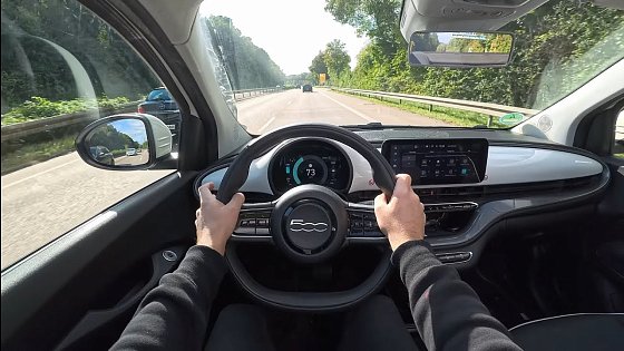 Video: 2023 Fiat 500e Cabrio (42 kWh | 118 hp) - POV Drive